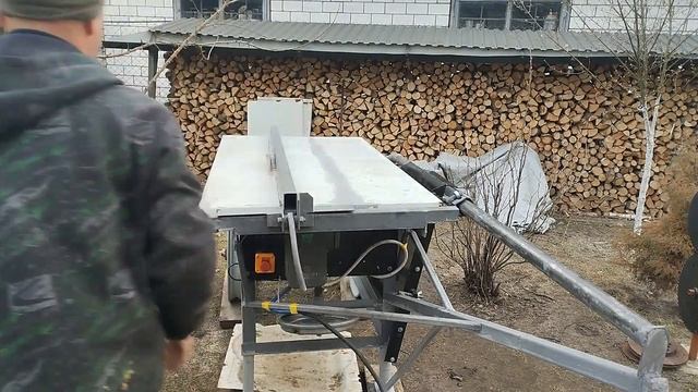 Налаштування каретки та паралельного упору саморобно