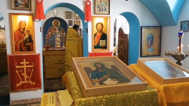 Богослужение на Иоанна Предтечи Крестителя 07.07. Чтение записок.  #записки #молитва