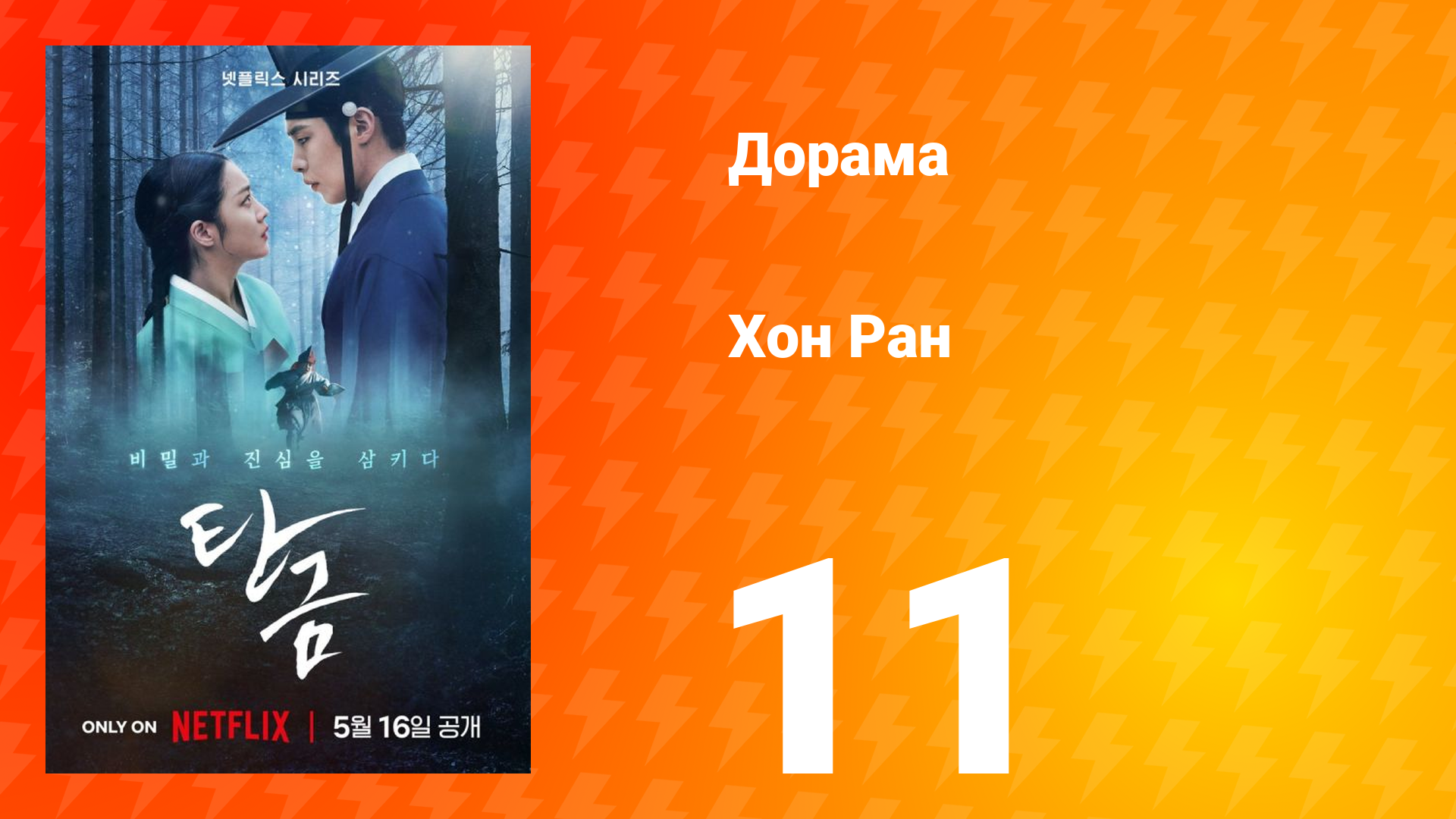 Хон Ран 1 сезон 11 серия