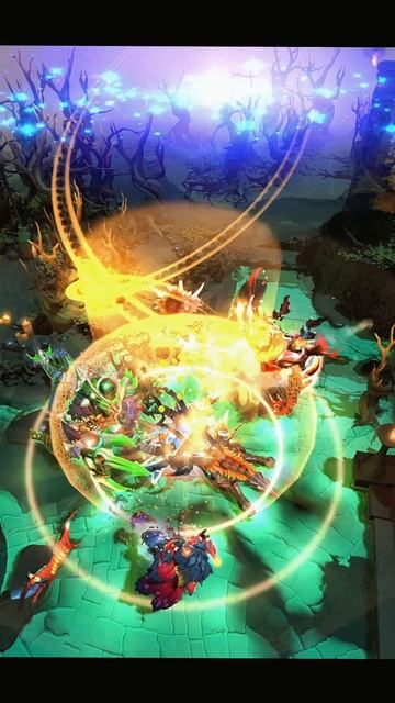 Омник против демонов dota 2