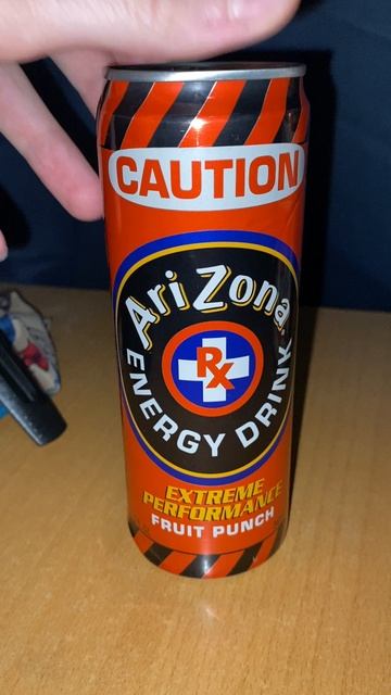ЭКСТРЕМАЛЬНАЯ ПРОИЗВОДИТЕЛЬНОСТЬ ARIZONA ENERGY DRINK CAUTION FRUIT PUNCH EXTREME PERFORMANCE