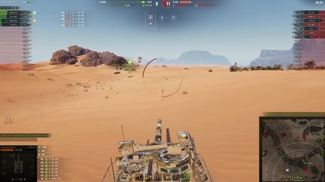 [Fermani wot] * Руки пианиста и апнутый amx 30 b! Устроил красным лютую зарубу карта - Песчаная река