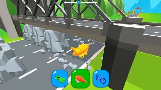 SHAPE SHIFTING🏃♂️🚗🚲🚦All Levels Gameplay Walkthrough Android,ios max X8XFD