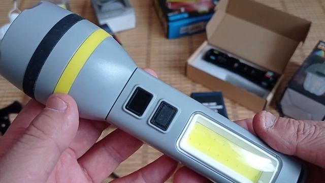 Ліхтар CH-24084-TG+COB сонячна панель ЗУ Type-C zoom