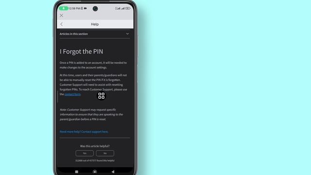 Как сбросить PIN-код учетной записи Roblox (если вы его заб?