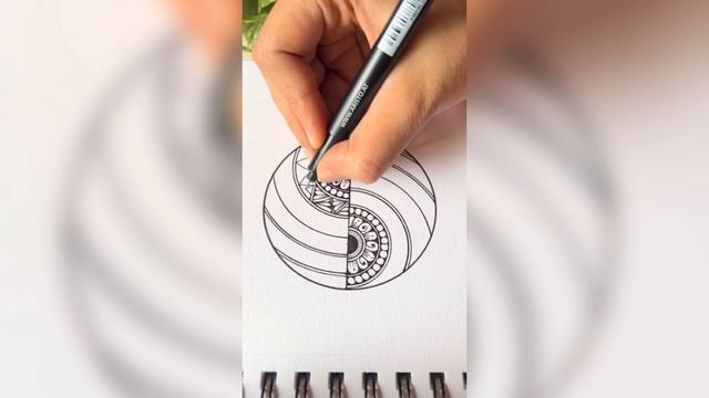 Рисуем Зендудл. Рисование бесплатно урок. Рисование на состояние. Медитативное состояние.