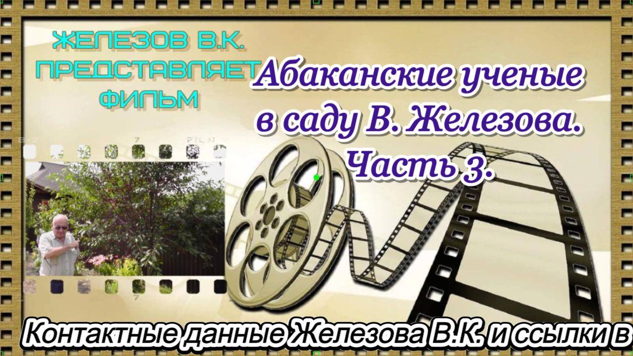 Абаканские ученые в саду В. Железова. Часть 3.