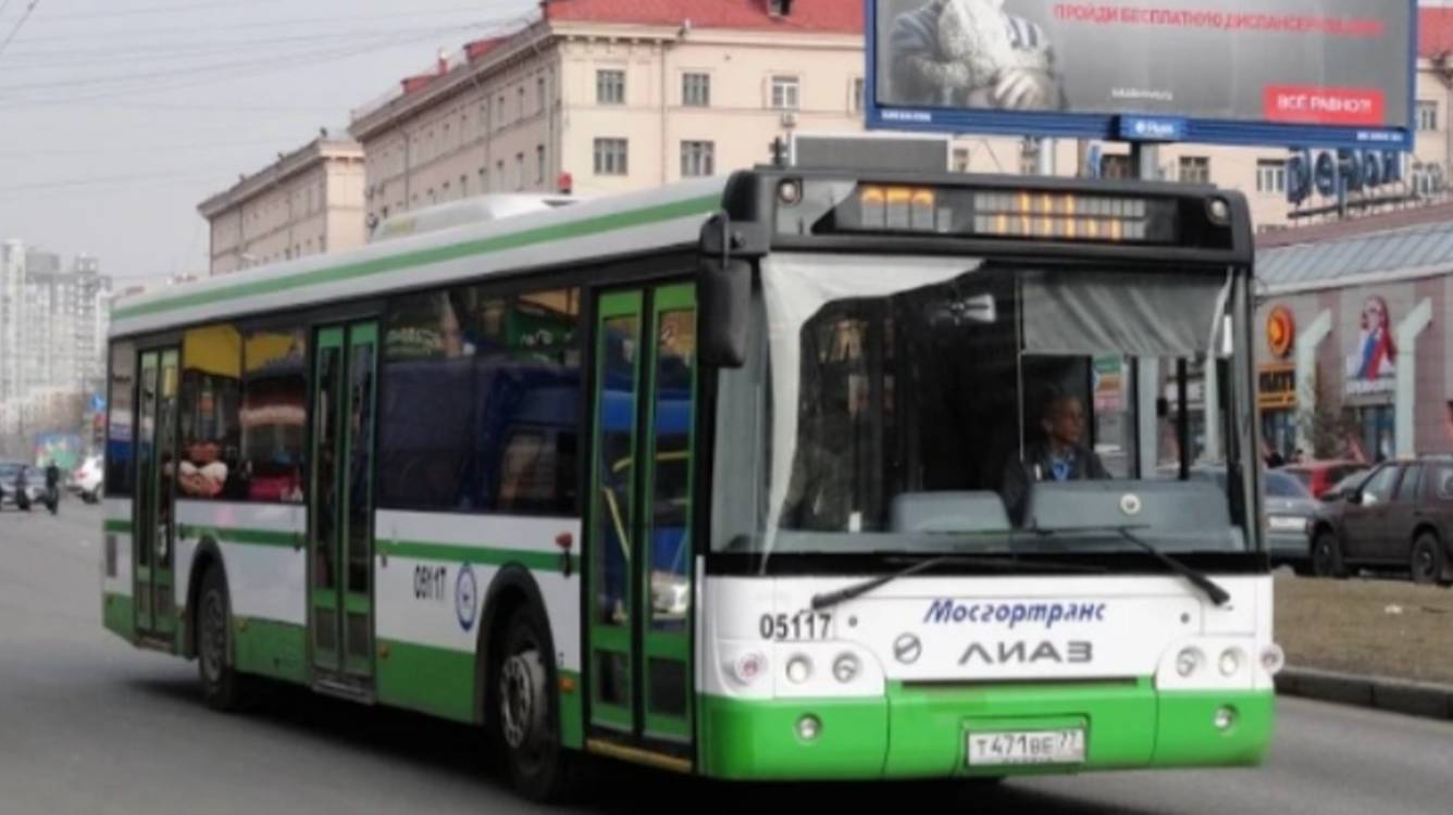 Поездка на автобусе Лиаз 5292.22 № 02205 (040705) Маршрут № 35 Москва