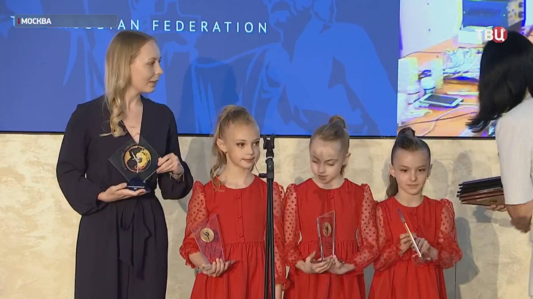 В Общественную палату России пришли звезды отечественной гимнастики / События на ТВЦ