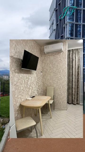 ЖК Сочи Парк. Студия 18 m2 в новом доме. #жксочипарк #сдан?