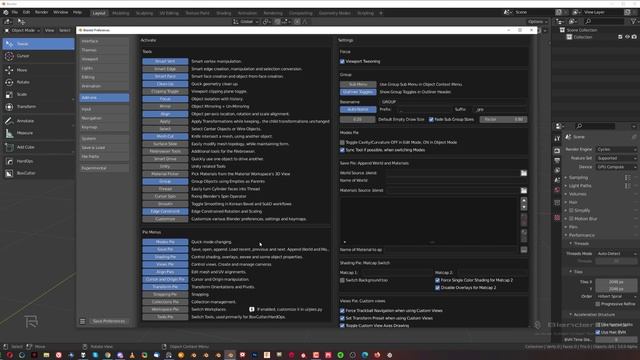 01 Addon Settings