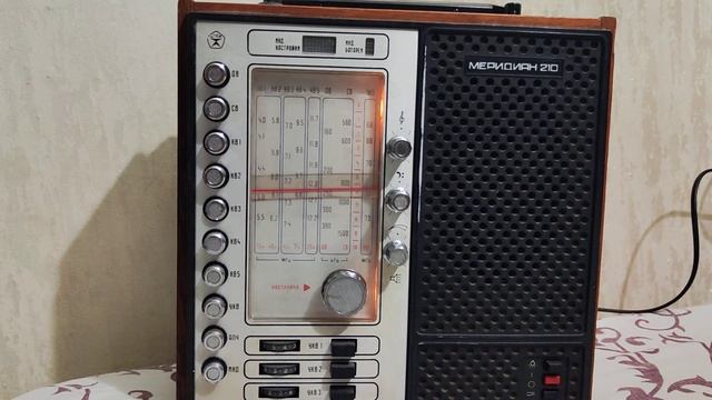 Радиопанорама от 15.02.2025. АМ. SW.  Меридиан 210.