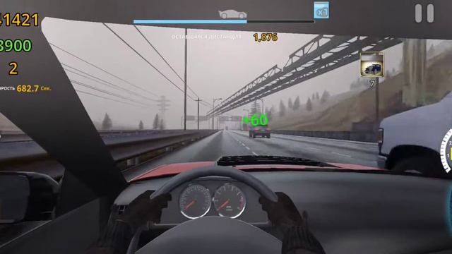 310 Км/ч на электромобиле в игре Traffic Tour Classic Красивая гр?