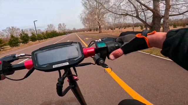 Покатушки на Электросамокате Kugoo Kirin MAX Speed под музыку". R. E. M"