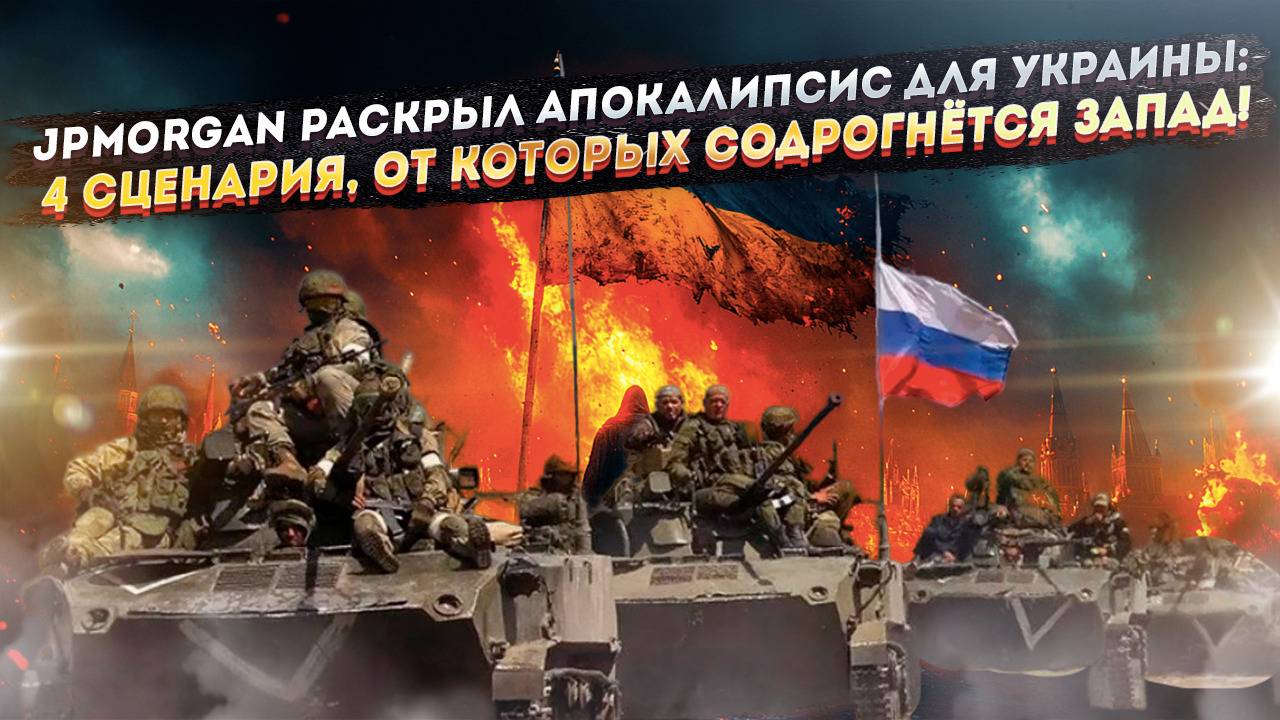 «Русские идут»: Почему Европа дрожит? Прогноз JPMorgan, который взорвал Уолл-стрит!
