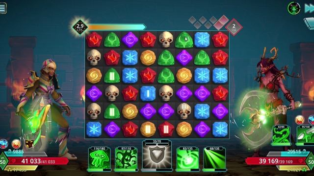 Puzzle Quest 3 - Dok vs Gyan