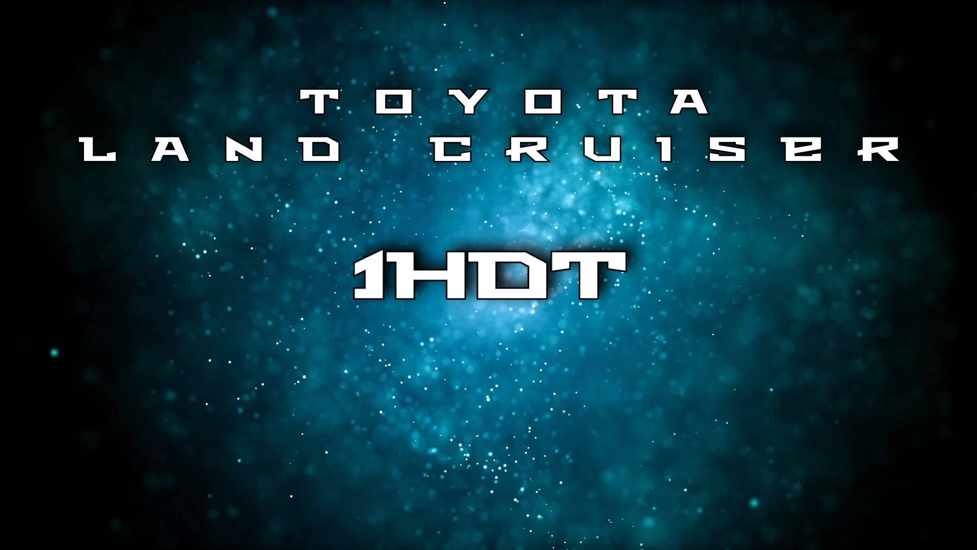 Toyota Land Cruiser. 1HDT