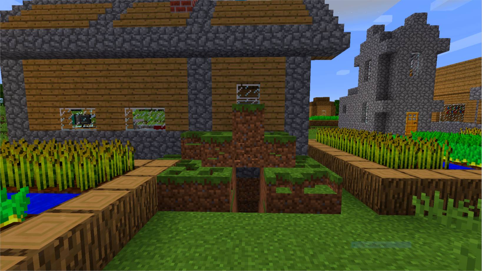 Что находиться в этой шахте в майнкрафте