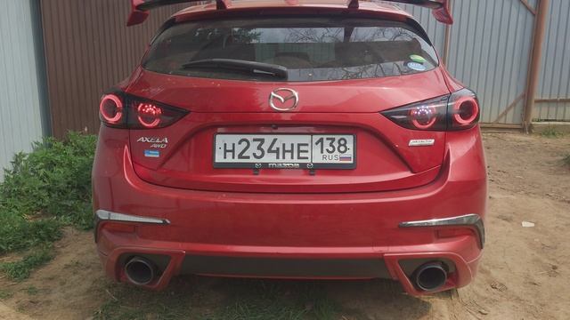 Tail lamp COLIN-SHREAD Full LED
Задняя тюнинг-оптика. Mazda Axela BM