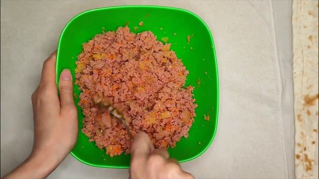 М'ЯСНИЙ РУЛЕТ ІЗ ЛАВАША! ШВИДКА ЗАКУСКА ДО ВАШОГО СТОЛ?