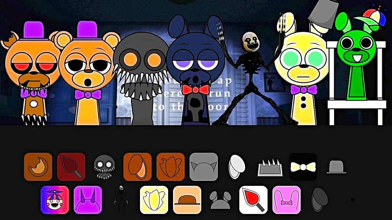 Невероятная коробка Спрунки FNAF 4