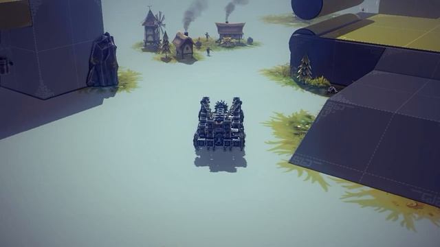 Besiege #3: Танк: испытания и прокатка