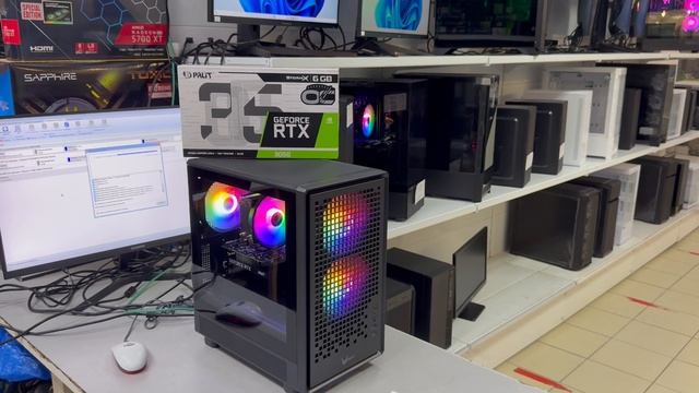 43300₽, i5 12400F, 32Gb, ssd 512Gb, RTX 3050 6Gb, 600W
