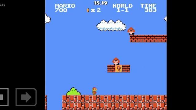 Super Mario bros Lvl 1 By Zejoant
