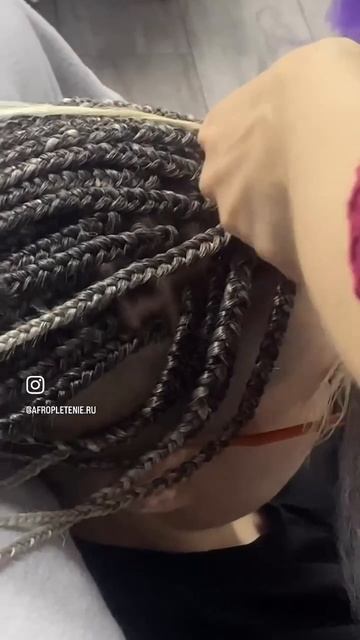 Афрокосы с бусинами 🔥