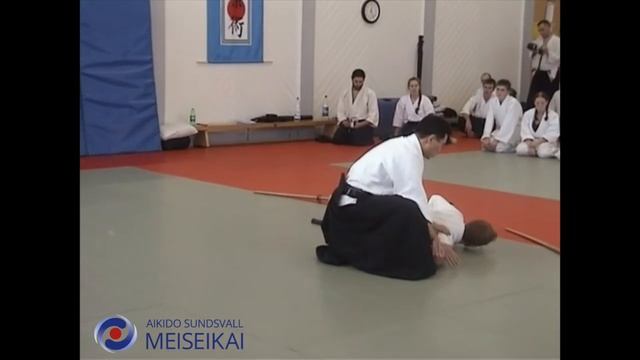 27 Aikido Ken Tai Ken Ai Hanmi Do Barai Nikyo Shishiya Sensei Sandviken 2002
