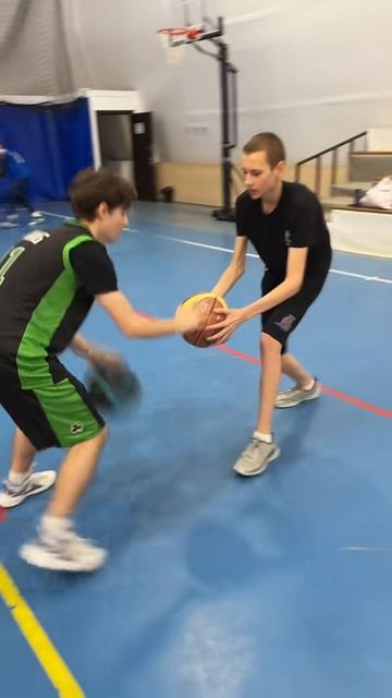 Работаем с мячом баскетбол 🏀