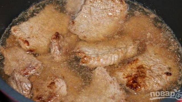 Говядина, тушенная со сладким перцем