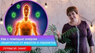 Как с помощью энергии защититься от вирусов и паразитов | Прямой Эфир