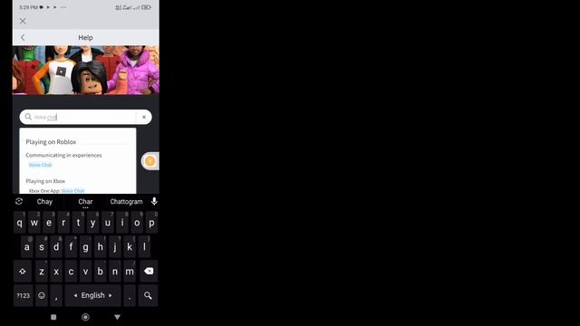 как включить голосовой чат в Roblox