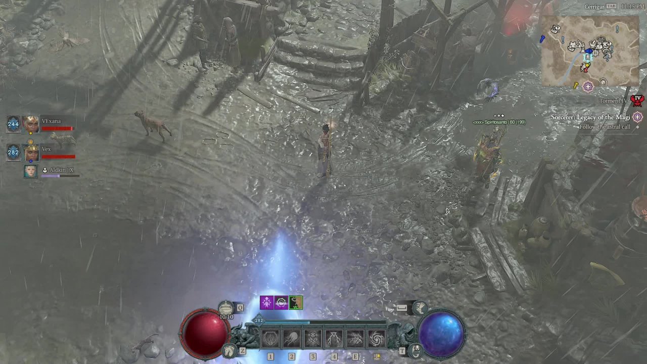 Diablo 4 - Vessel of Hatred Sorc  /  Soft - HC / fast farm / Trade