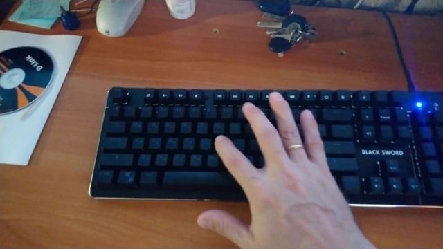Клава DEXP Black Sword RGB