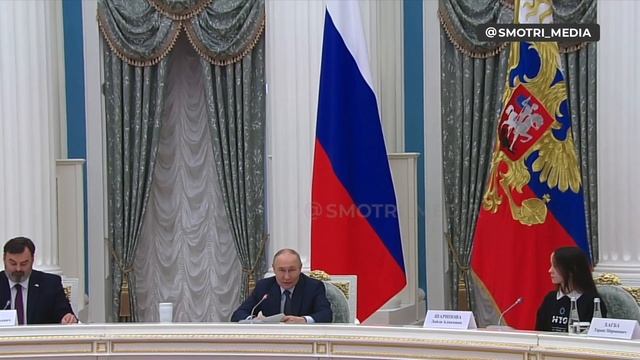 Путин проводит заседание наблюдательного совета «Россия — страна возможностей».