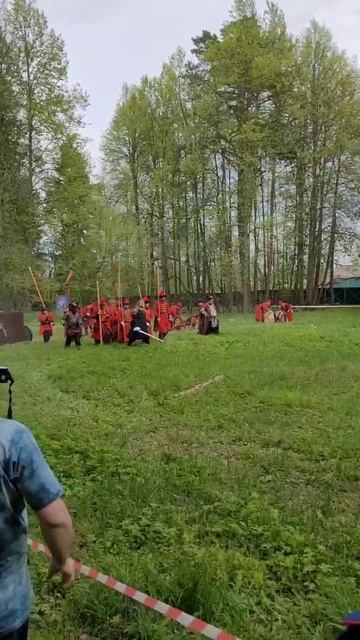 Фрагмент реконструкции - Наступление