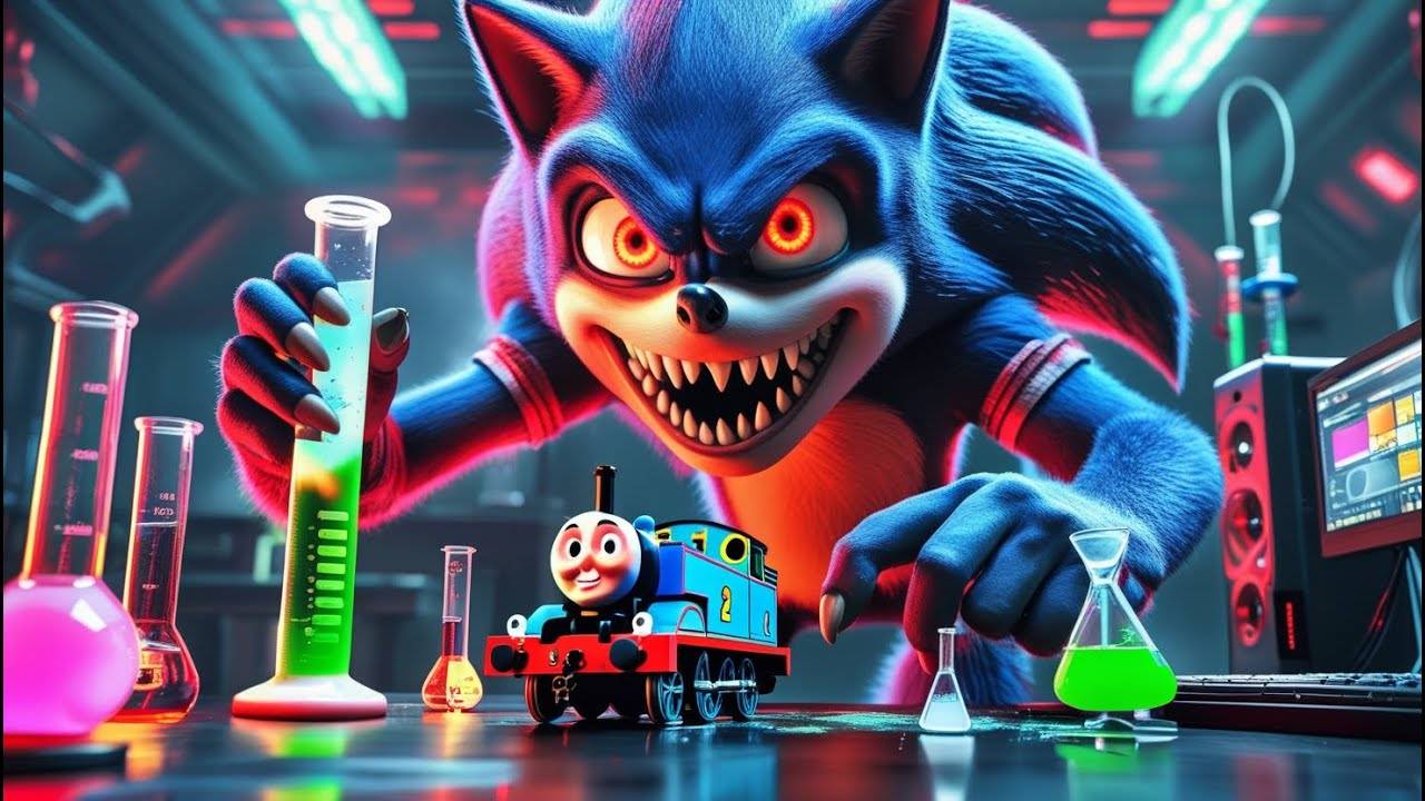 🔥 Соник 3 сумасшедший эксперимент  #sonic #ai