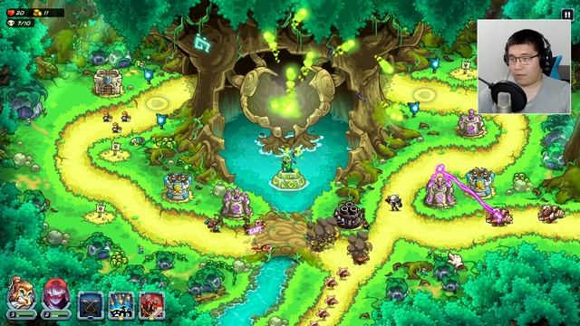 СЕРДЦЕ ЛЕСА | Kingdom rush 5 Alliance [2] Сложность Ветеран