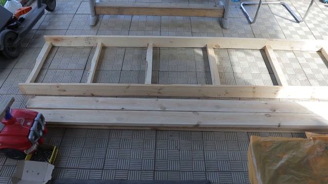 Строим горку на детской площадке. (часть 5)