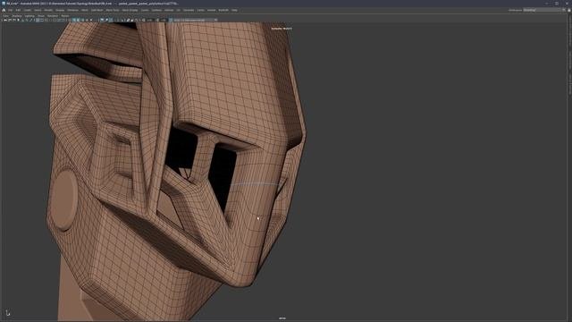 Robotic Head Study - 05 - Secondary Shapes