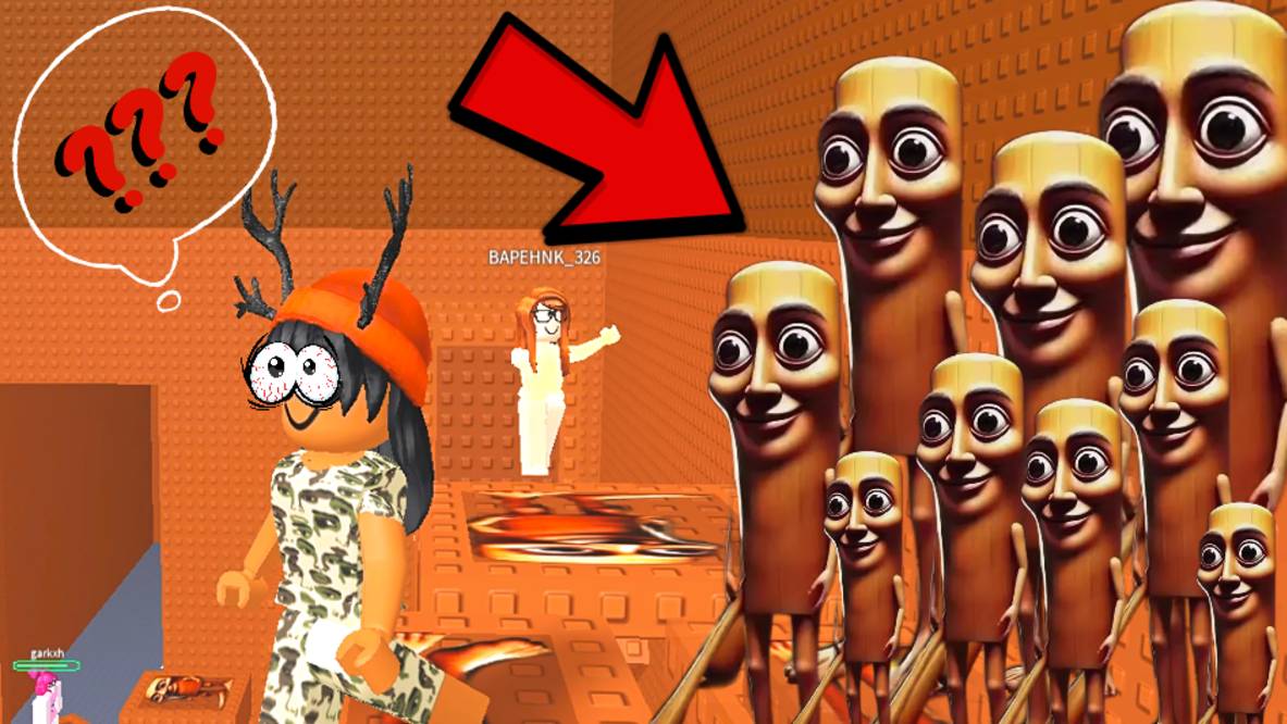 НА МЕНЯ НАПАЛА БАНДА ТУНГ ТУНОВ В РОБЛОКС! Башня Тунг Тунг Roblox ЧАСТЬ 2