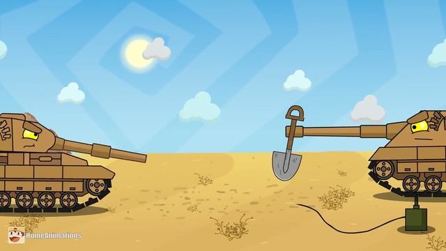 HomeAnimations – Мультики про танки  Ловушка для монстра - Мультики про танки