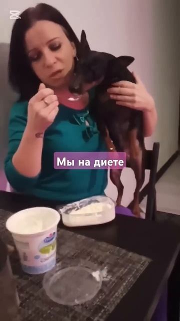 Мы на диете. Каришик в шоке