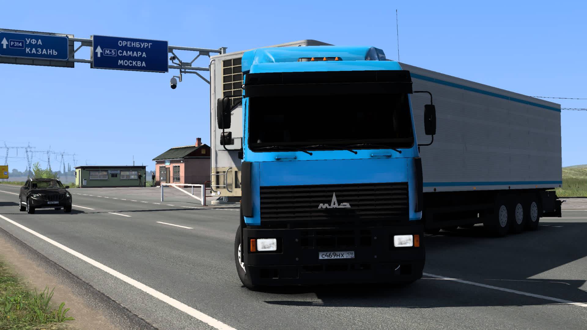 310 / ETS 2 1.53 / Русская сборка / МАЗ-5440А8 / Рейс на Казахстан в Актобе.