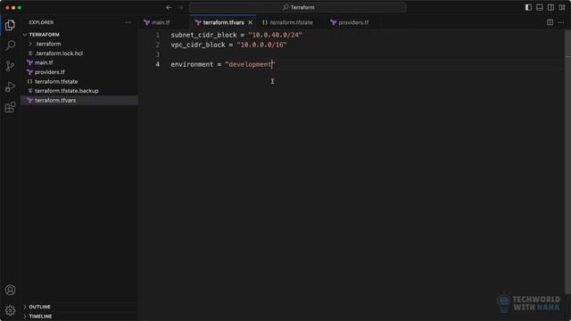 12.9 Variables in Terraform