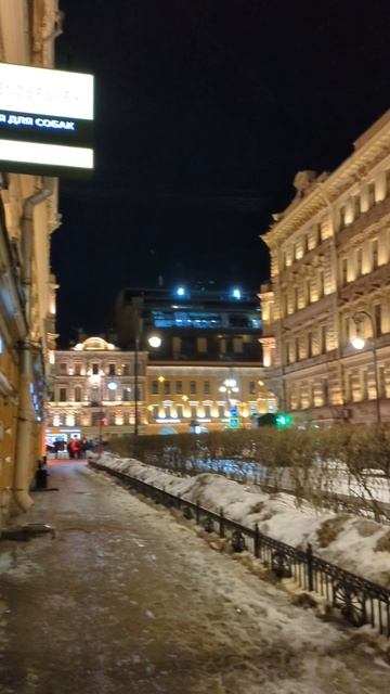 Красота зимнего Санкт-Петербурга