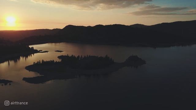 Sunset on Loon Lake (DJI Mavic Pro) 4K
