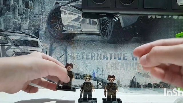 вторая часть распаковки Lego немцев